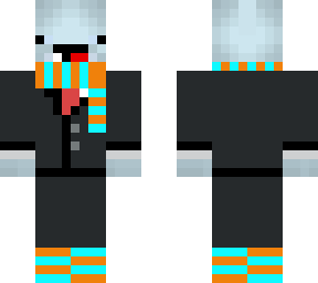 dolphinsbarn in a suit