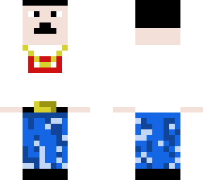 drippy mustache man