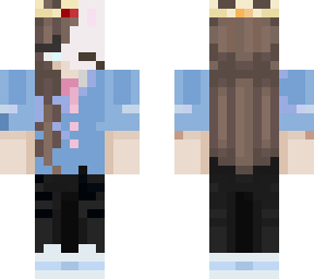 edited bunny mask girl