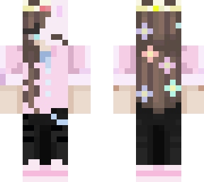 edited bunny mask girl