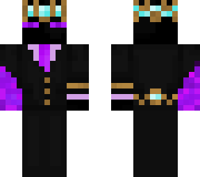 enderlessfire in a suit