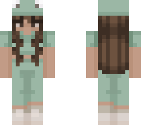 frog monochromatic green outfit