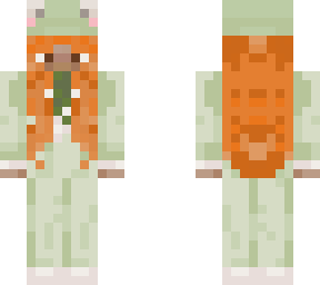 girl in frog suit