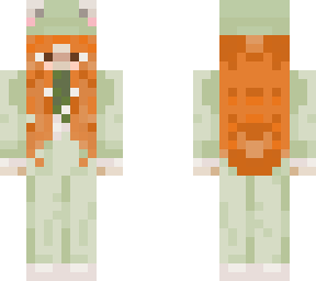 girl in frog suit