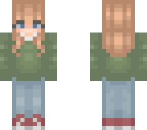 girl w sweater n jeans :)