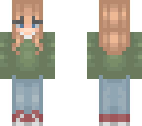 girl w sweater n jeans :)