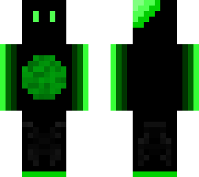 green and black skin