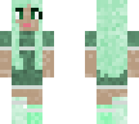 green girl