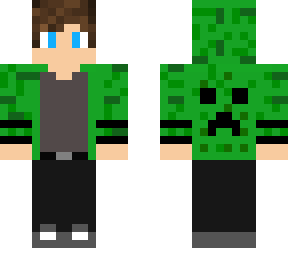 green jacket kid