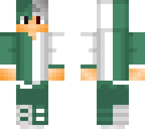 green white boy