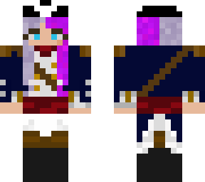 grey and purple l'manburg skin
