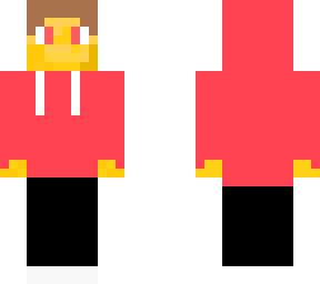 guy in a red hoodie