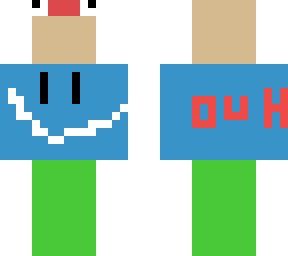 if you are a  noob at minecraft use this skin
