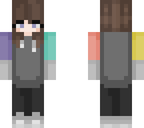 lala w/ coloured hoodie