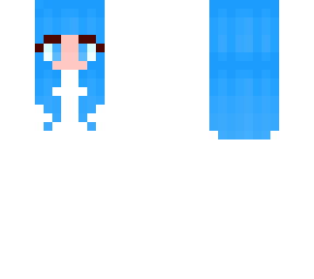 light blue hair base