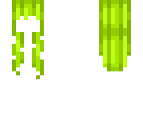 lime green hair base