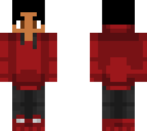 luckythegamerboi red hoodie 1