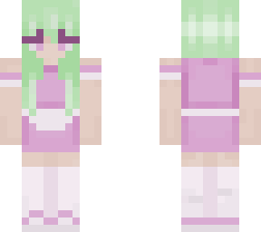 maid girl - purple