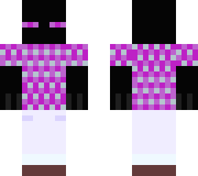 my enderman skin!