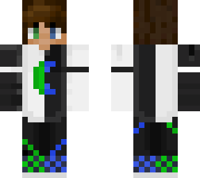 my skin blue green moon brown hair