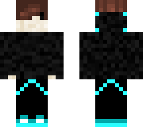 neon blue gamer boy