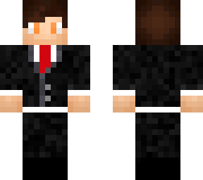 orenge in suit