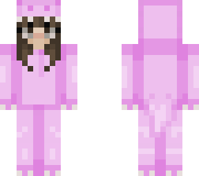 pink dinosaur girl