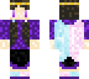 purple angel (cotton candy wings)