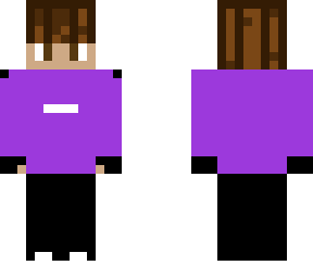 purple cool boy