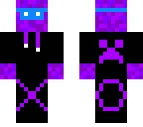 purple creeper sweatshirt