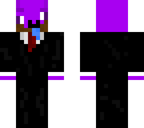 purple devil with beard