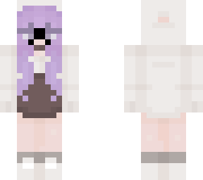 purple hair girl