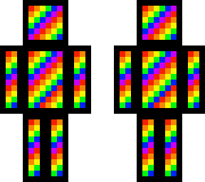 rainbow border skin