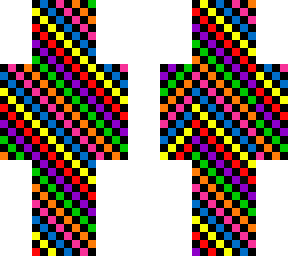 rainbow checker