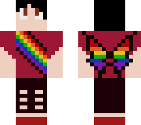 rainbow theme with wings