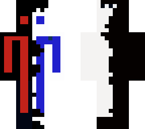 red and blue