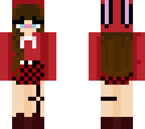 red bunny girl