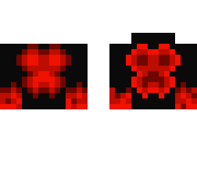 red creeper gamer jacket base