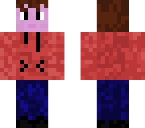 red hoodie