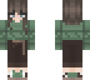 sage sweater girl
