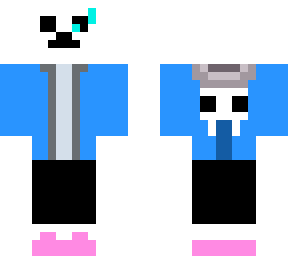 sans with skele-gon shirt
