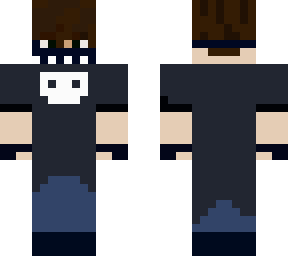 skeleton mask teenager