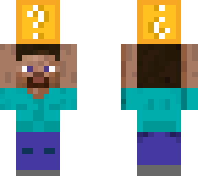 steve and lucky block