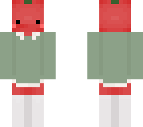 tomato green collared sweater with socks