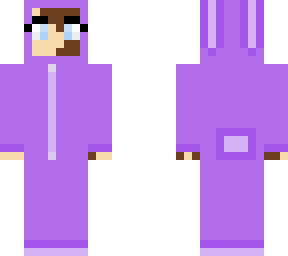 vitiligo  purple bunny x