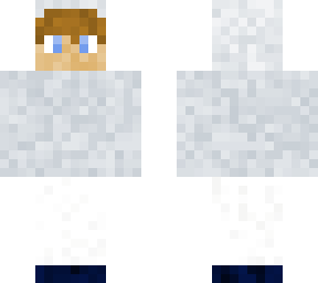 white hoodie