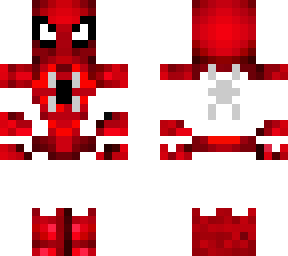 white spiderman