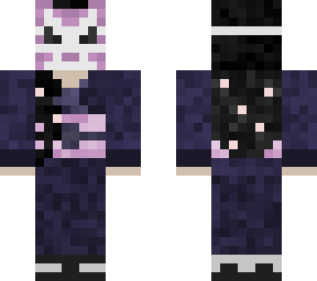~* sakura onna w/ kitsune mask *~