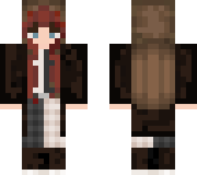 alt girl (red strands)