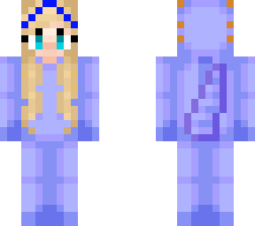 axolotl girl (3/?) (fake blue)